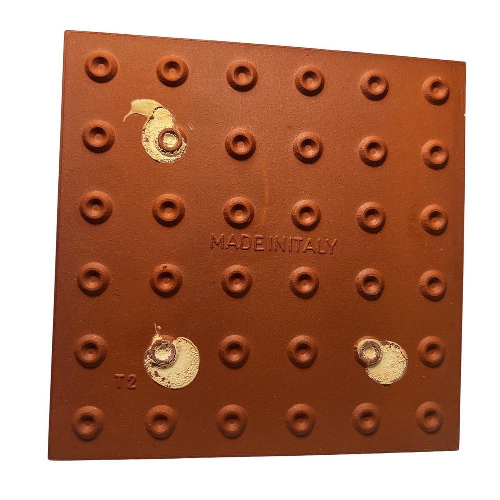 Vtg UofA Arizona Wildcats 6x6 Tile Made in Italy Block A Trivet Decor Art 3D - Picture 4 of 8